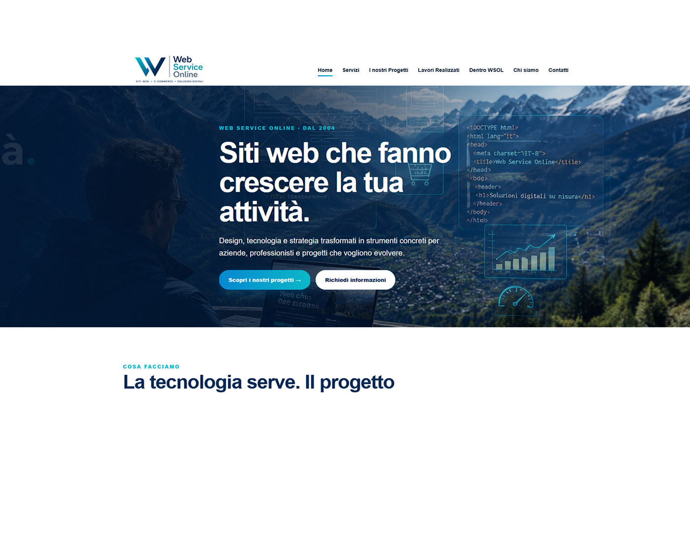 Nuovo sito Web Service Online