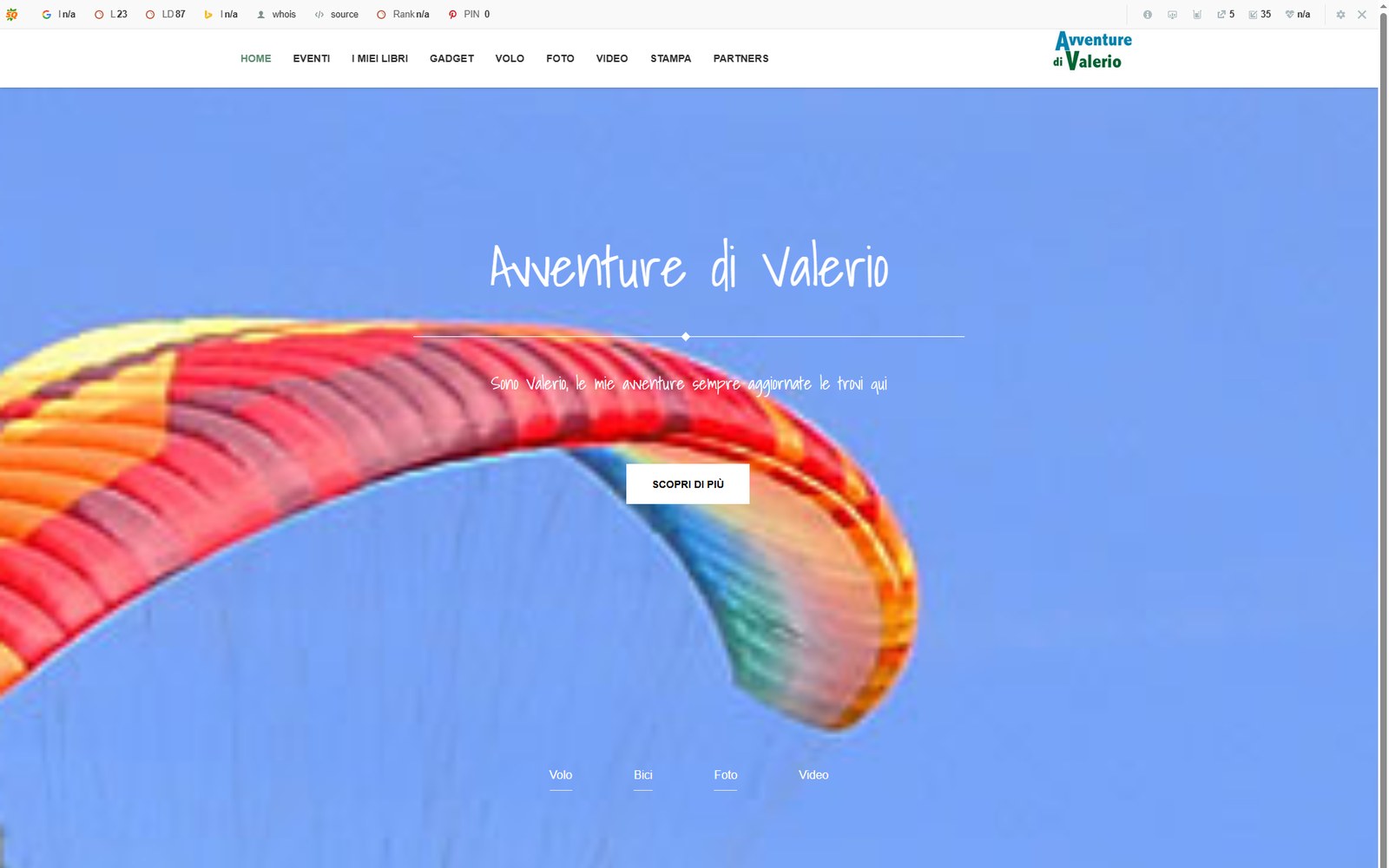 Anteprima Avventure di Valerio